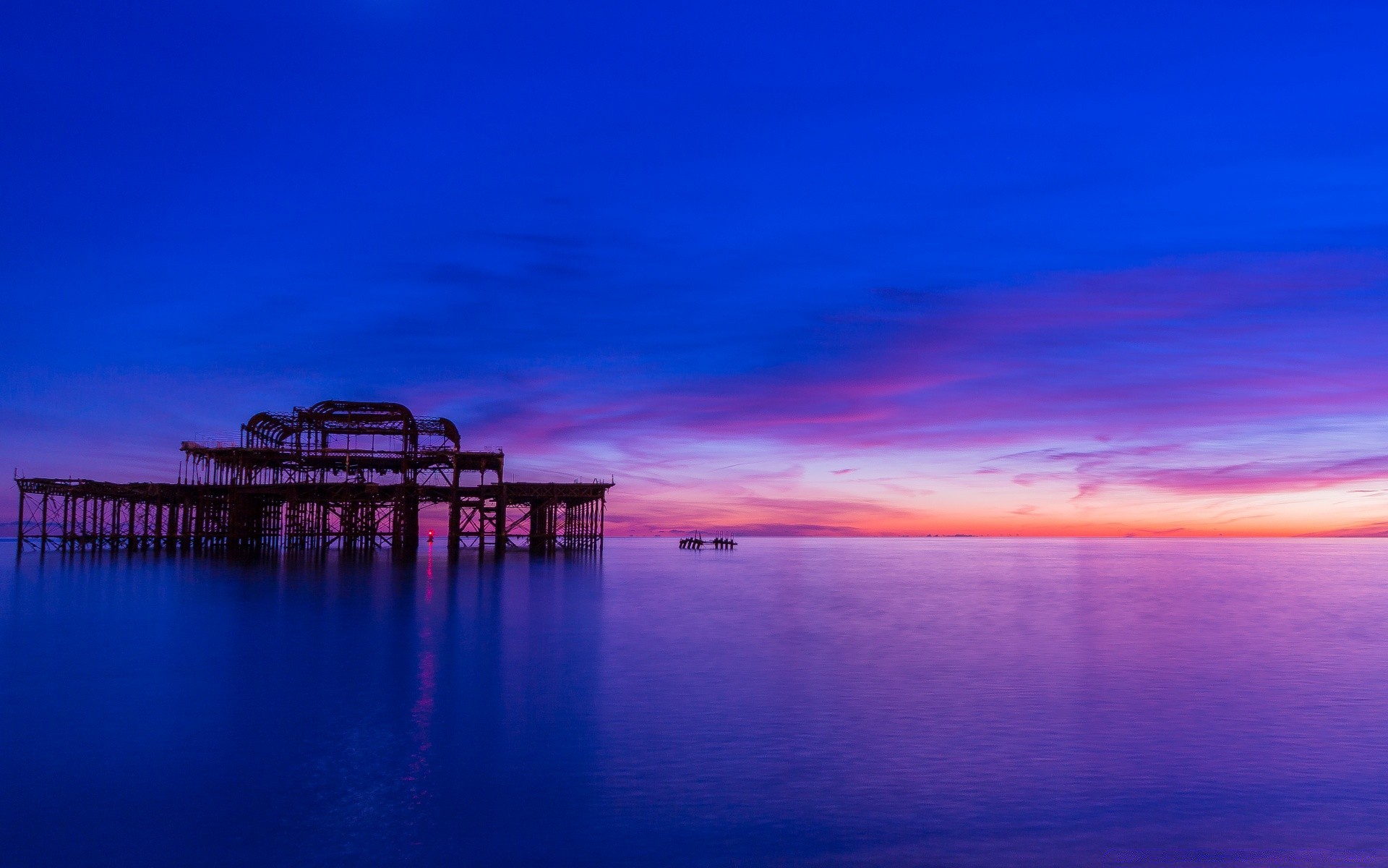 cielo tramonto acqua crepuscolo sera alba cielo mare riflessione oceano sole