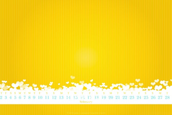 Disegno di Natale giallo sul tavolo