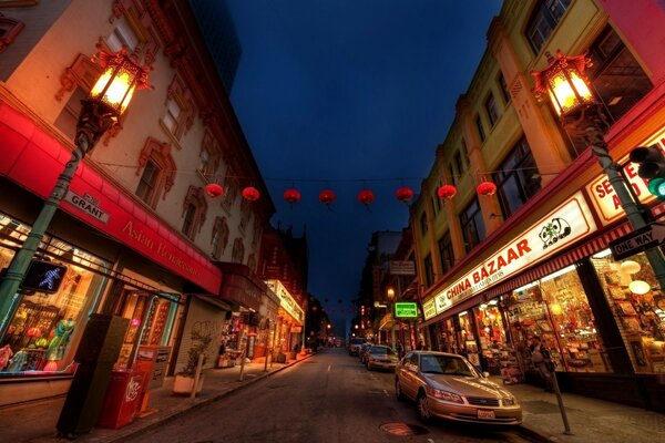 Strada a luci rosse