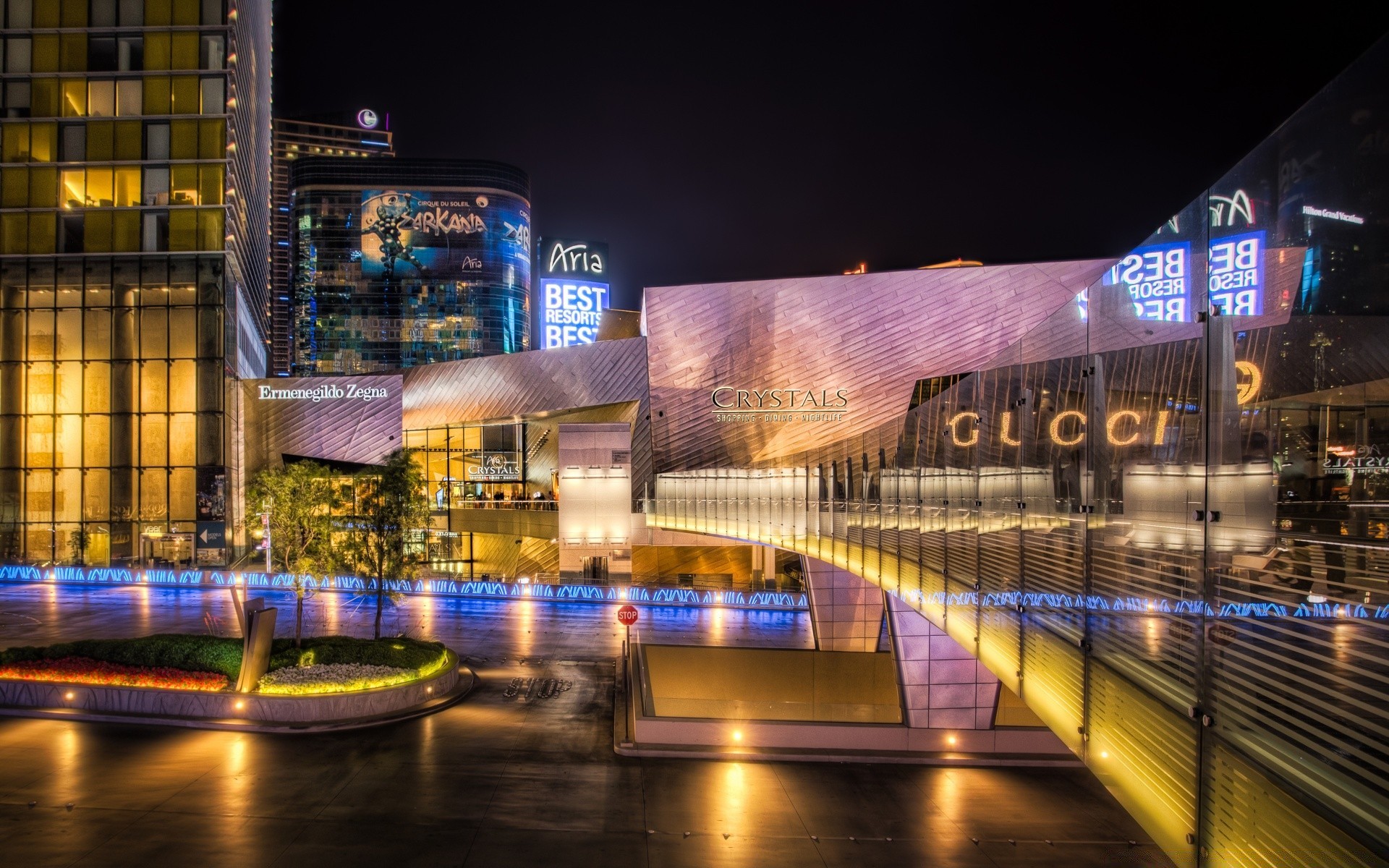 america città architettura luce affari crepuscolo casa illuminato sera sfocatura viaggi moderno riflessione grattacielo urbano centro città strada sistema di trasporto città traffico ponte